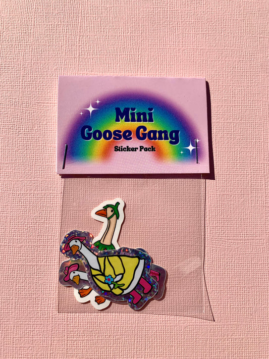 Mini Goose Gang Sticker Pack