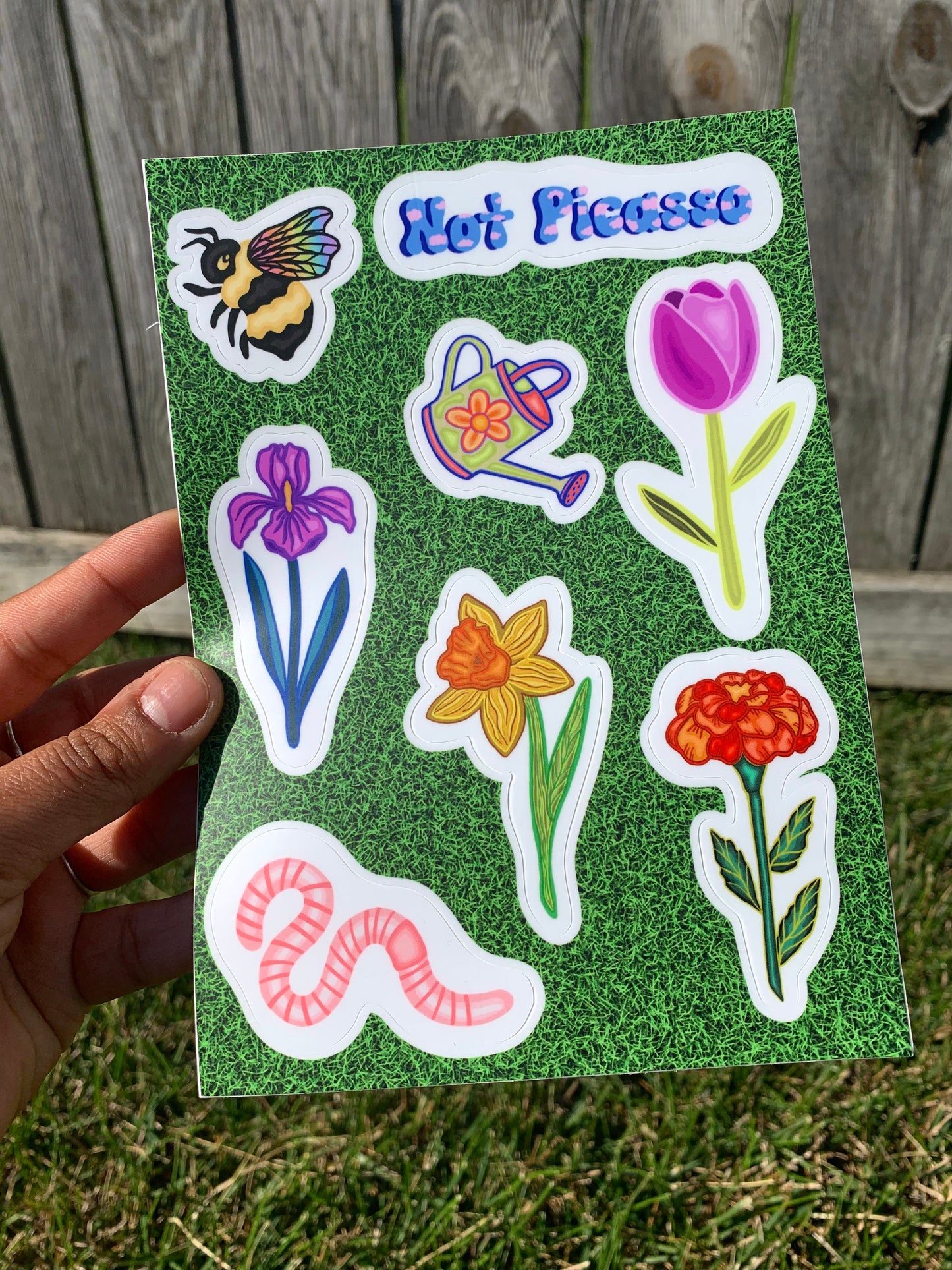 From the Garden Sticker Sheet