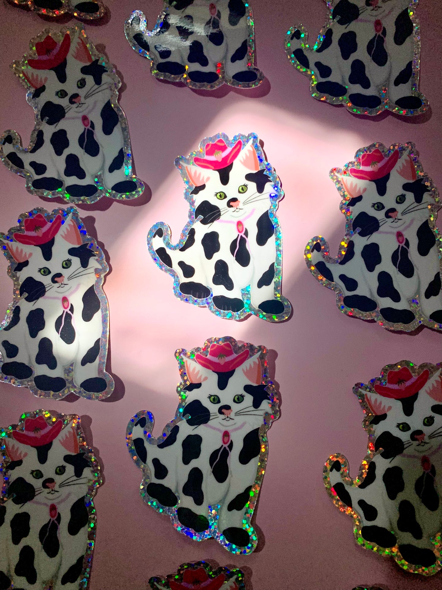 Cowgirl Kitty Sticker