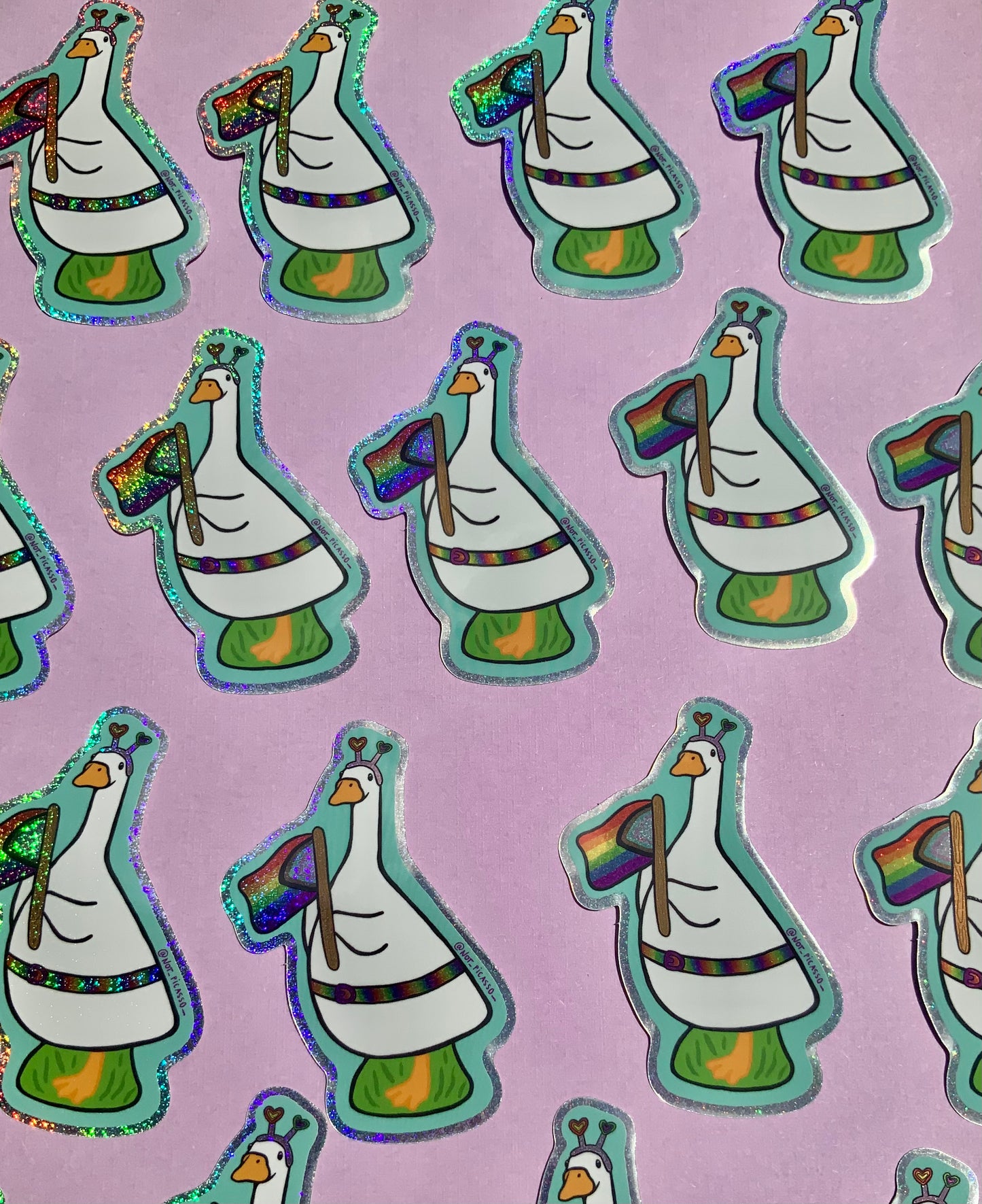 Pride Goose Sticker