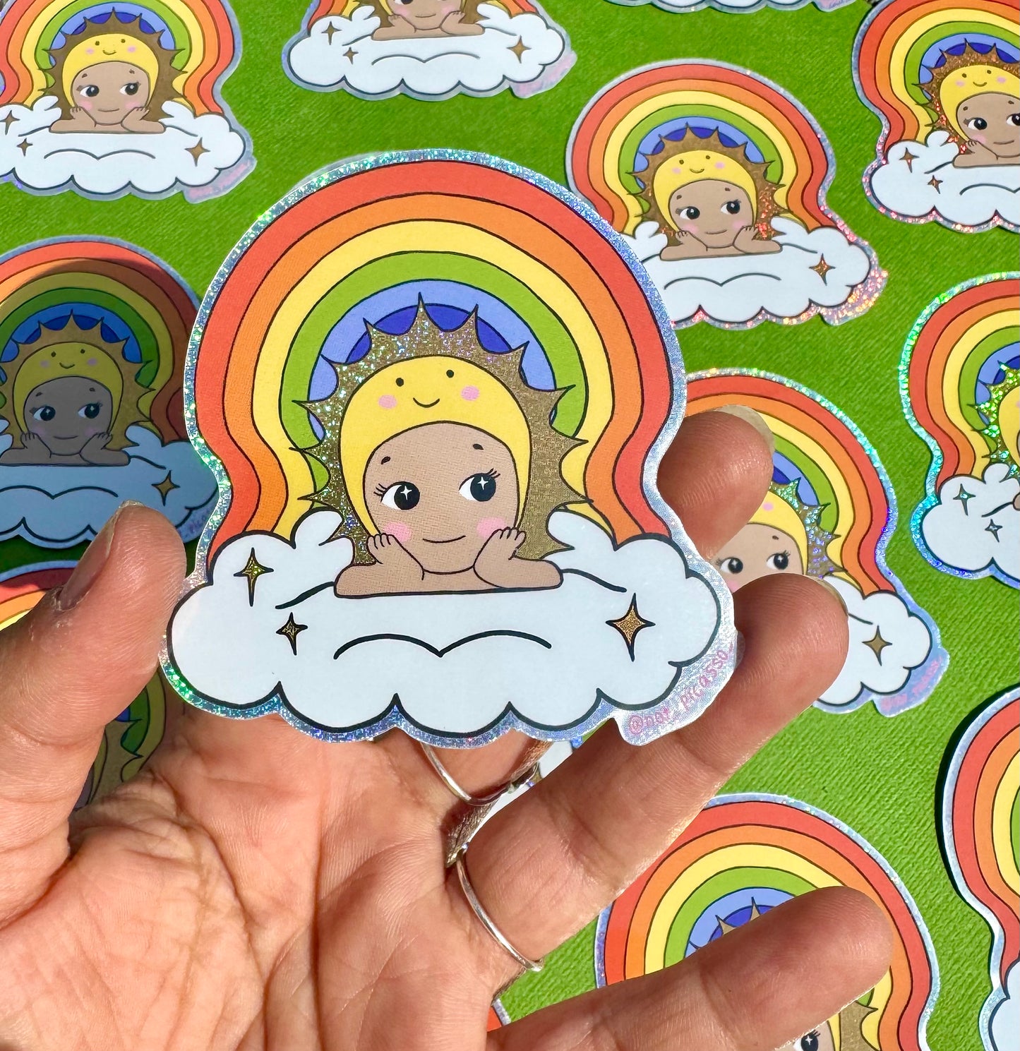 Little Gay Baby Sticker
