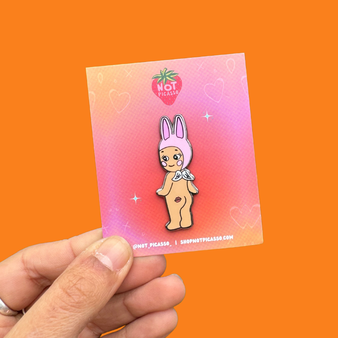 Love Bunny Enamel Pin