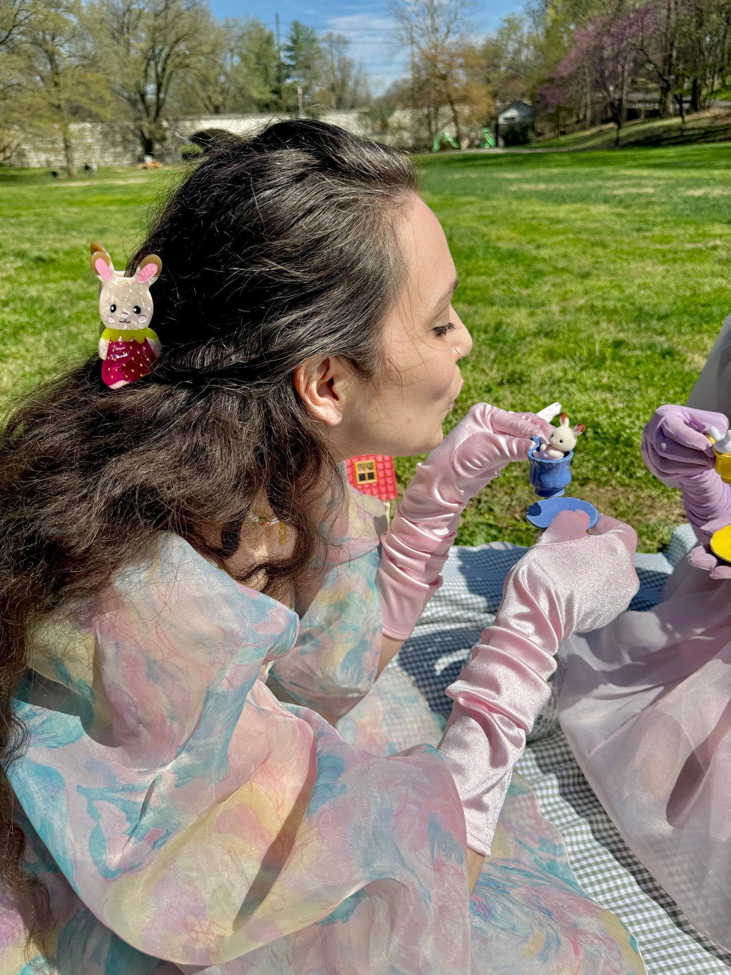 Strawbunny Hair Claw