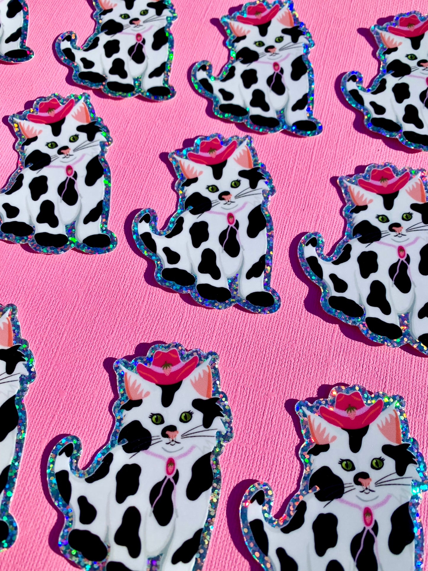 Cowgirl Kitty Sticker