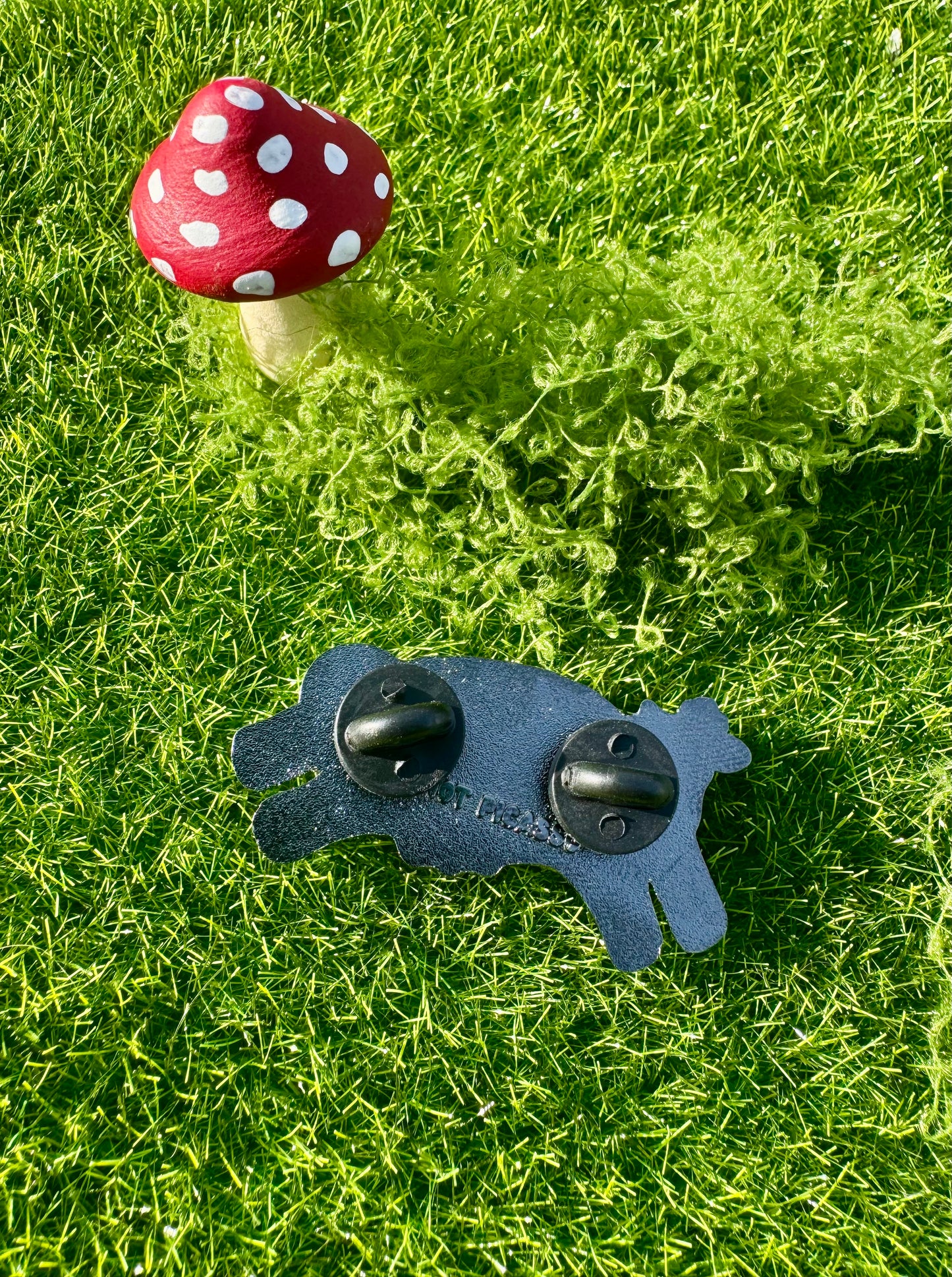 Honey Moo Moo Enamel Pin