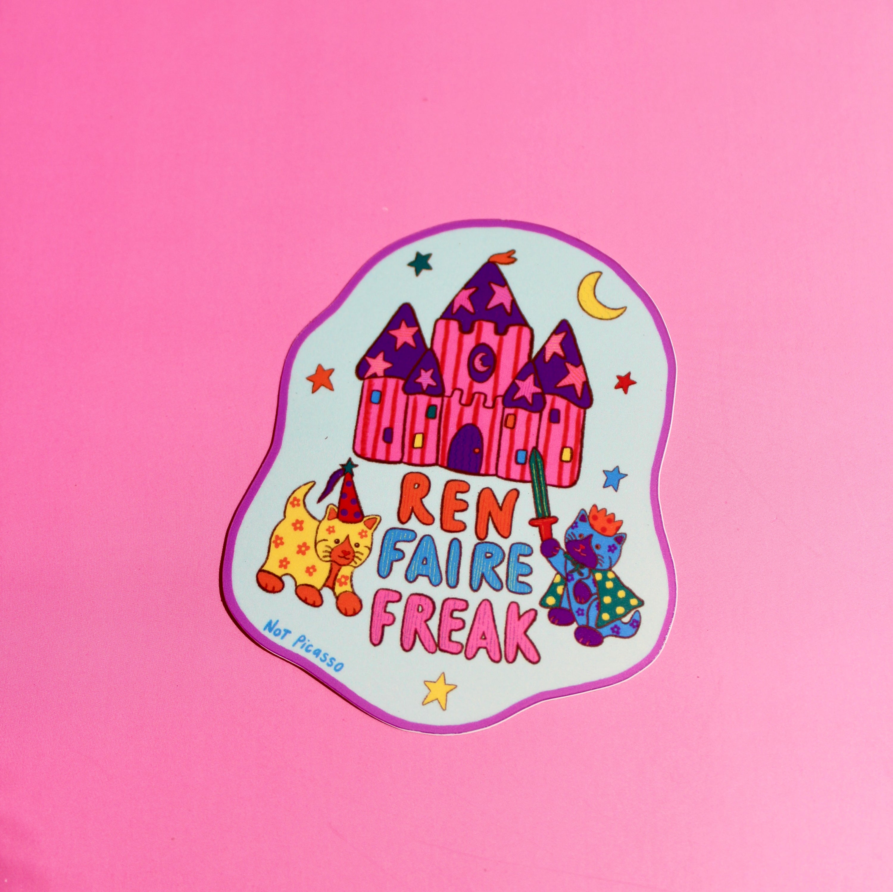 Ren Faire Freak Sticker