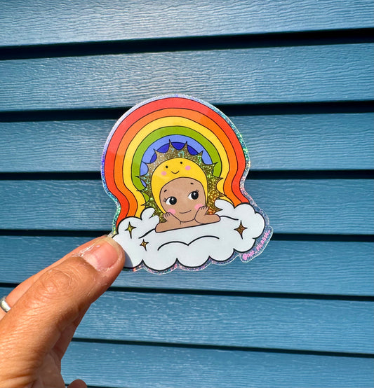 Little Gay Baby Sticker