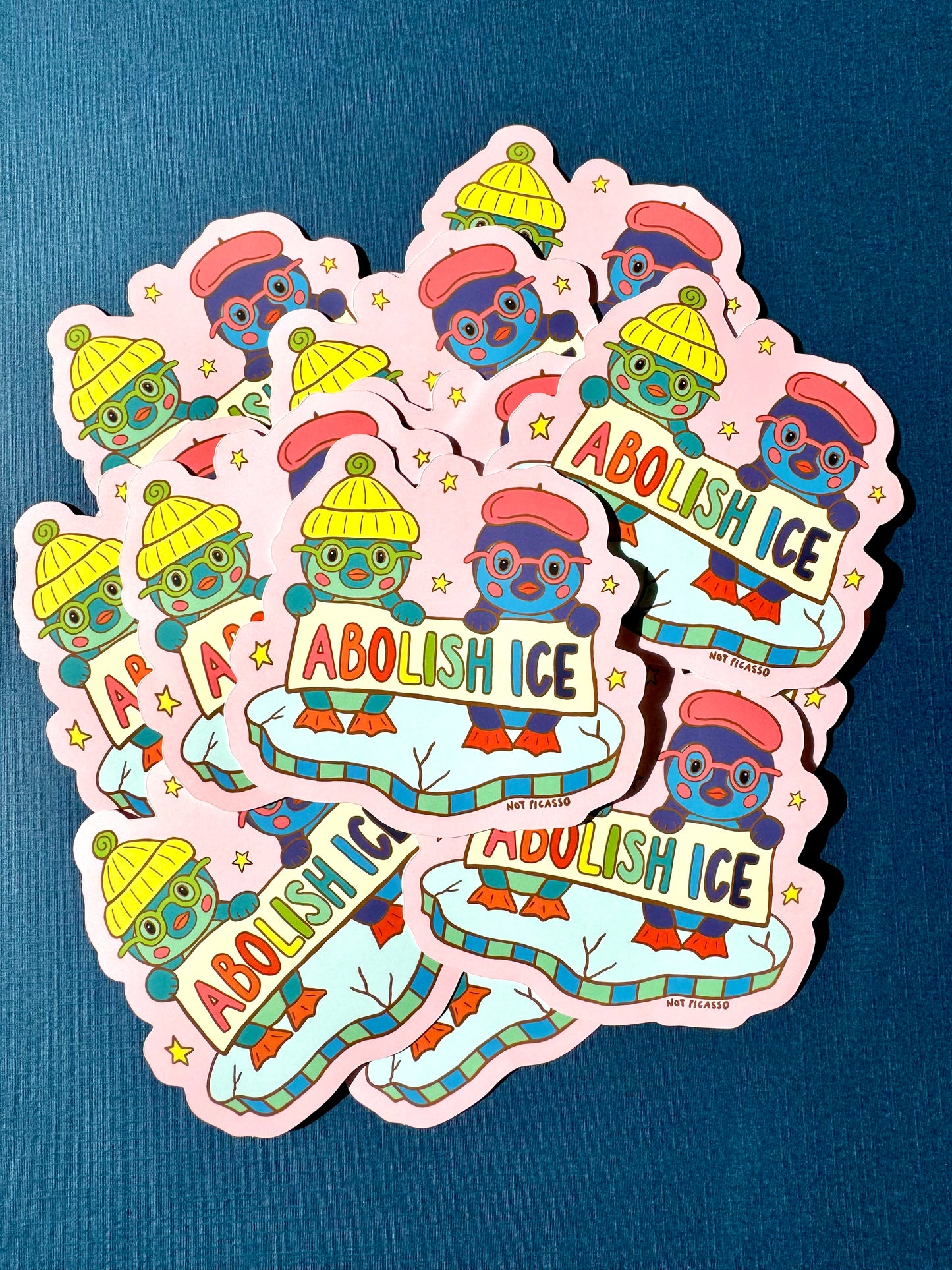 Abolish Ice Fundraiser Sticker