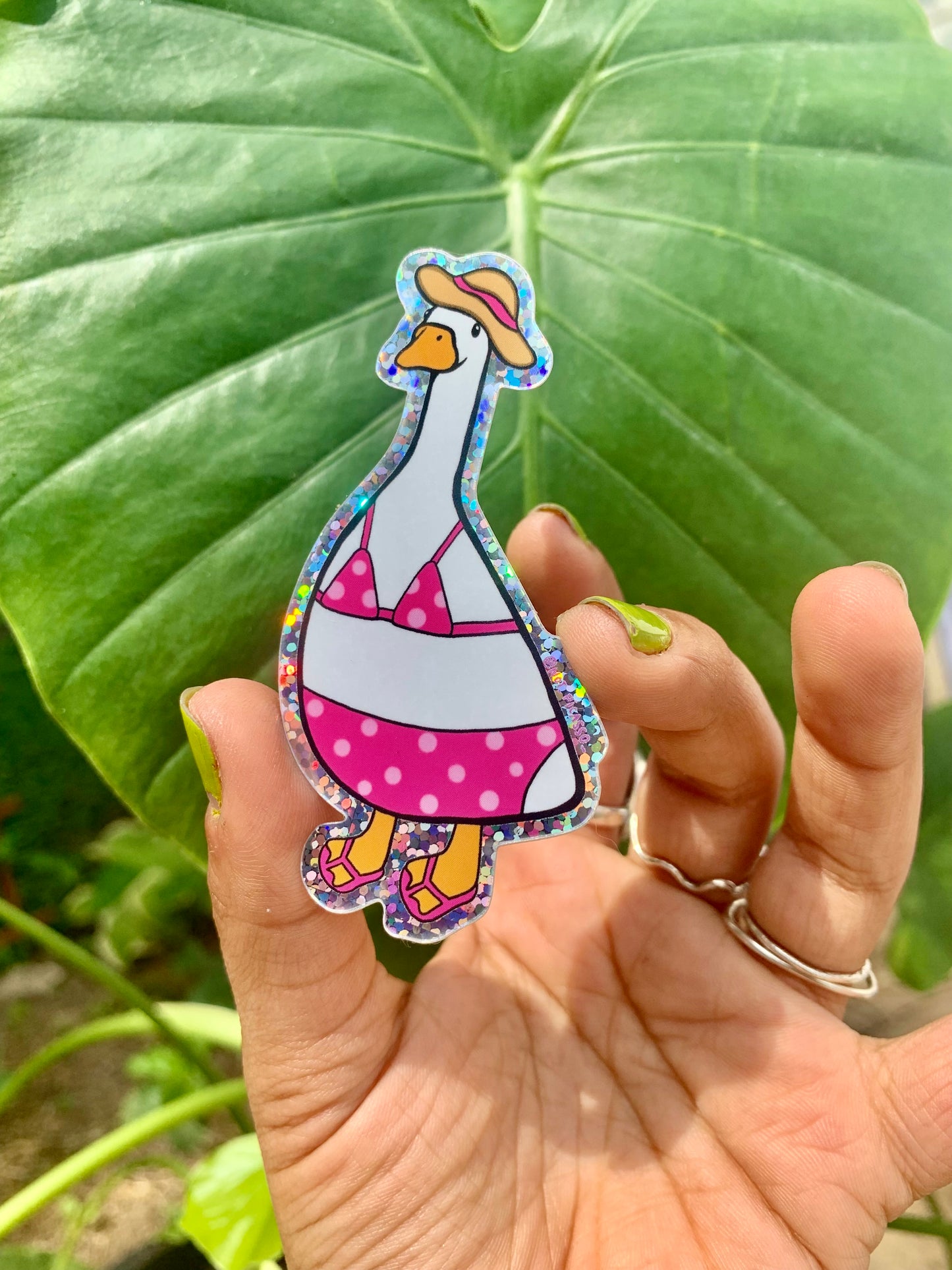 Sandy Goose Sticker