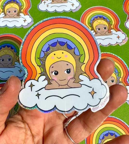 Little Gay Baby Sticker
