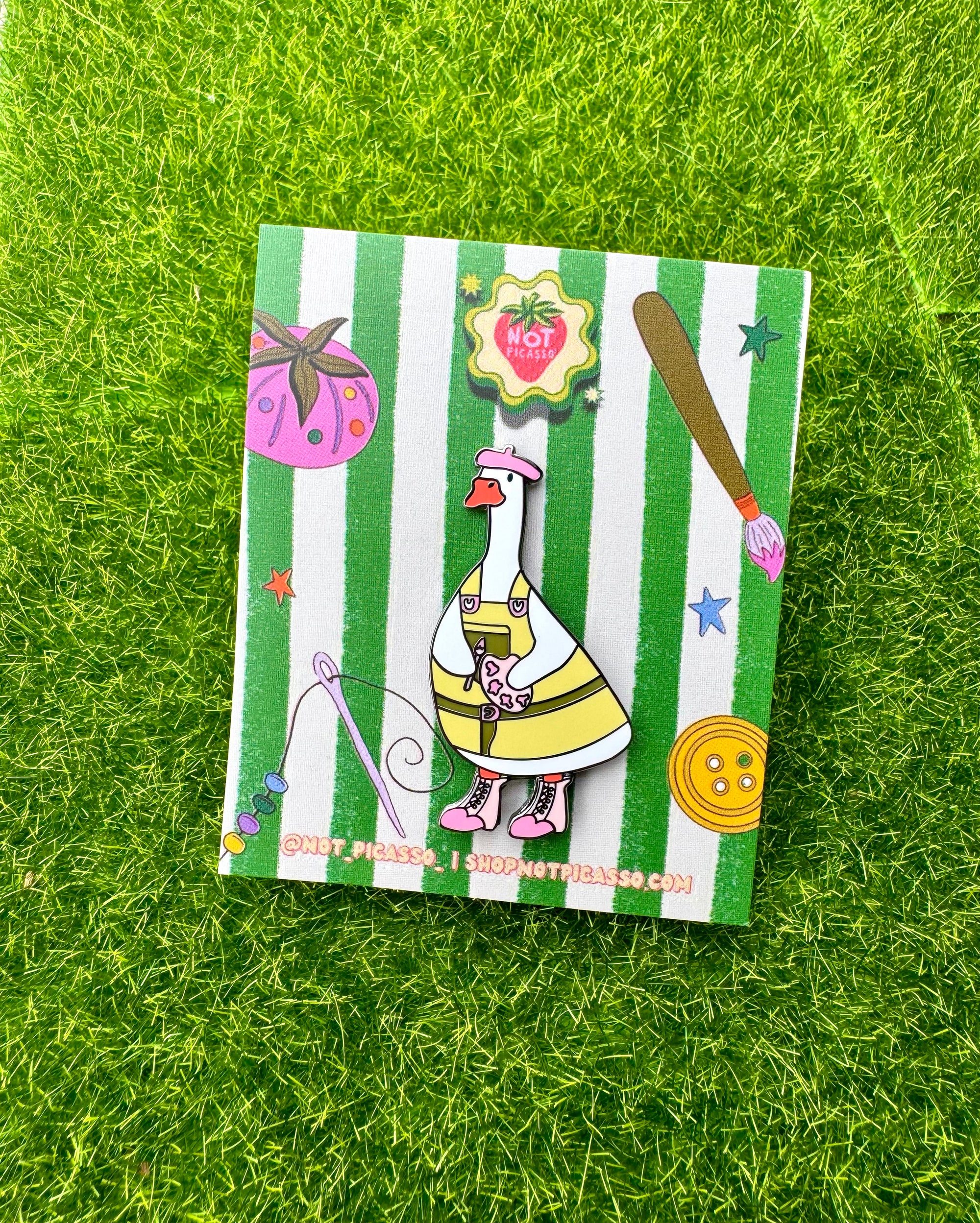 Vincent Van Goose Enamel Pin