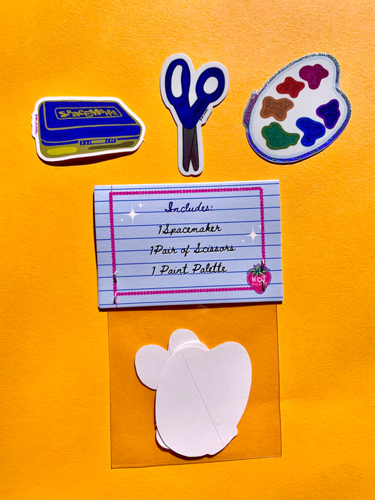 Mini Craft Supplies Sticker Pack