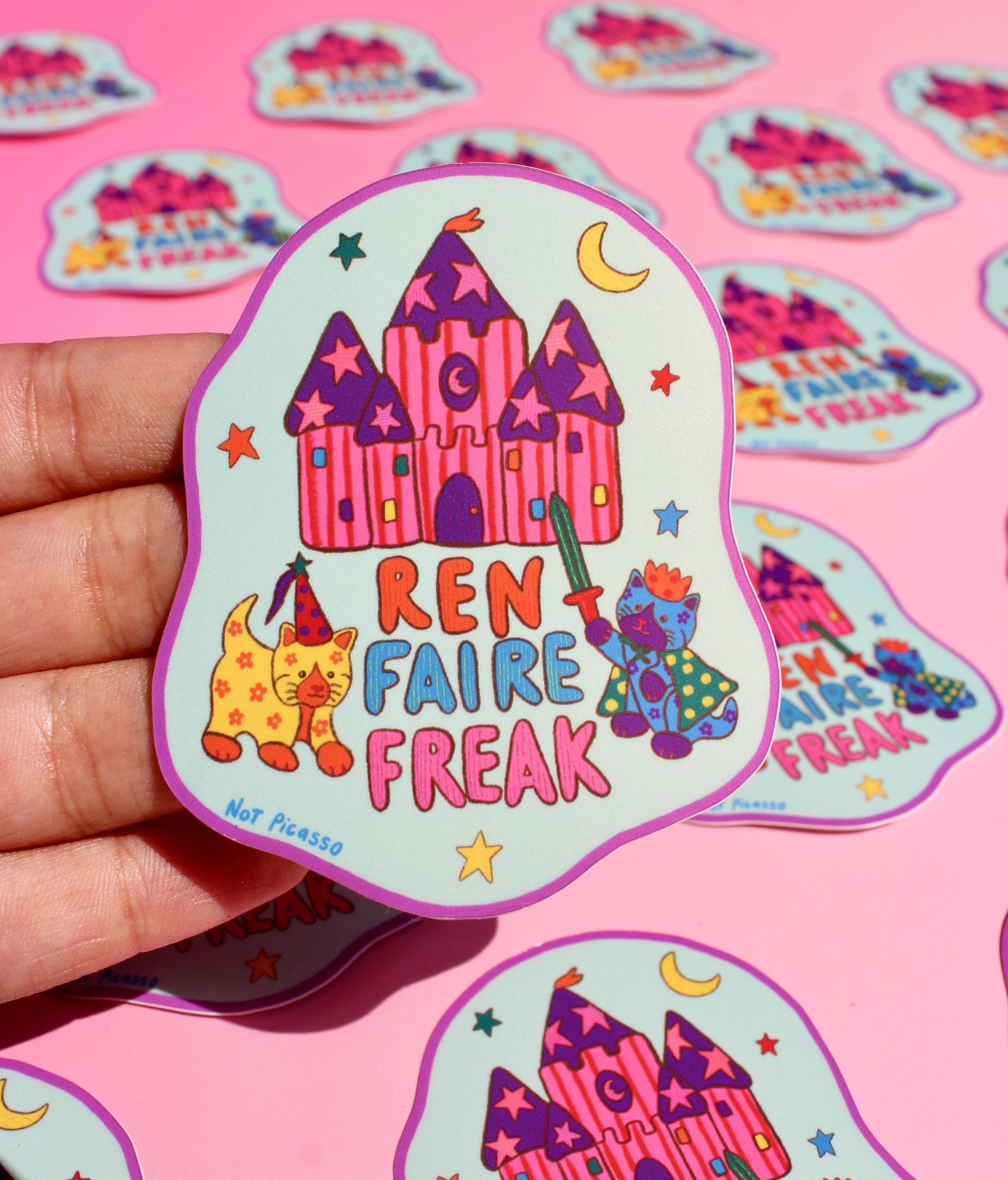 Ren Faire Freak Sticker