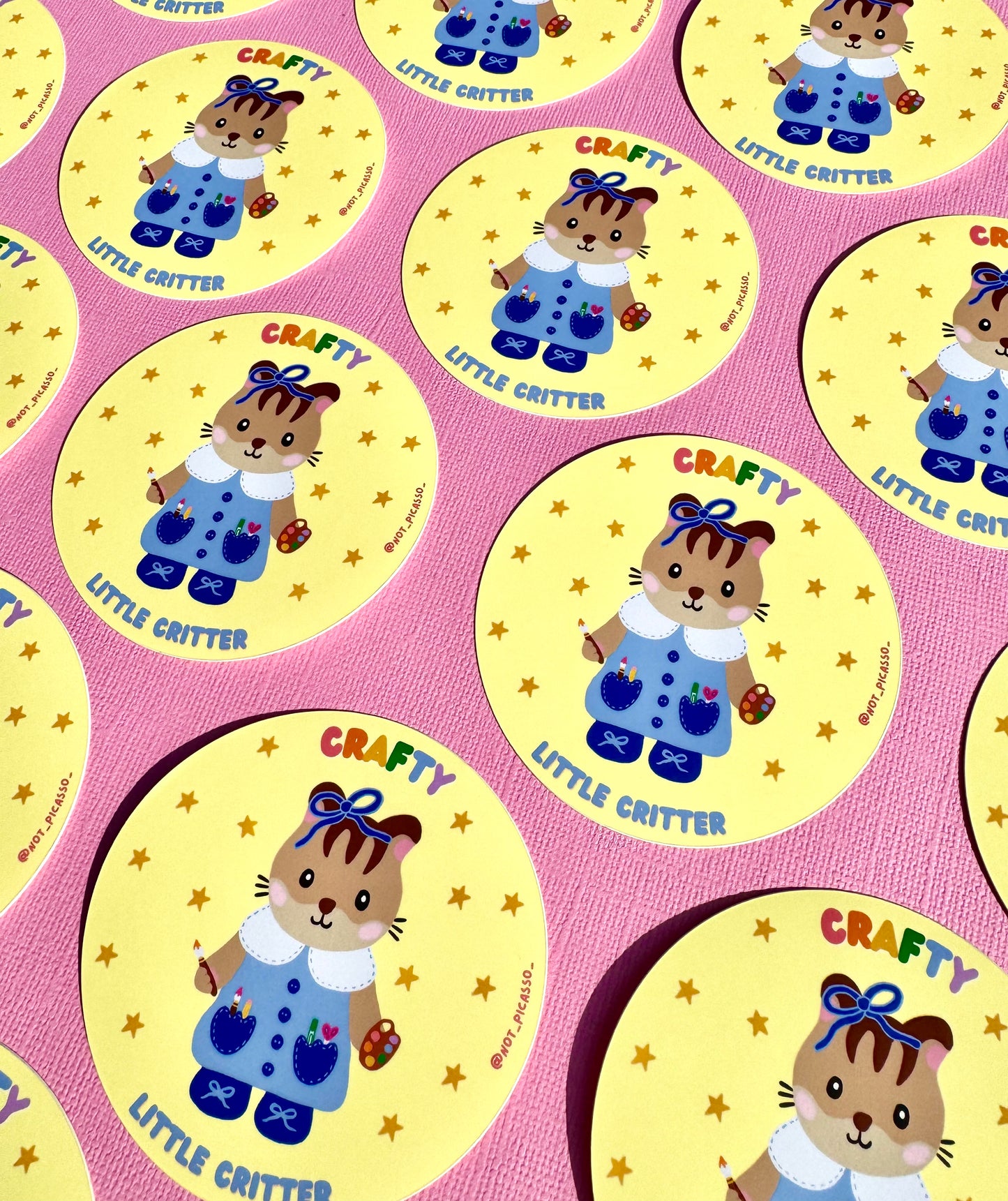 Crafty Little Guy Sticker