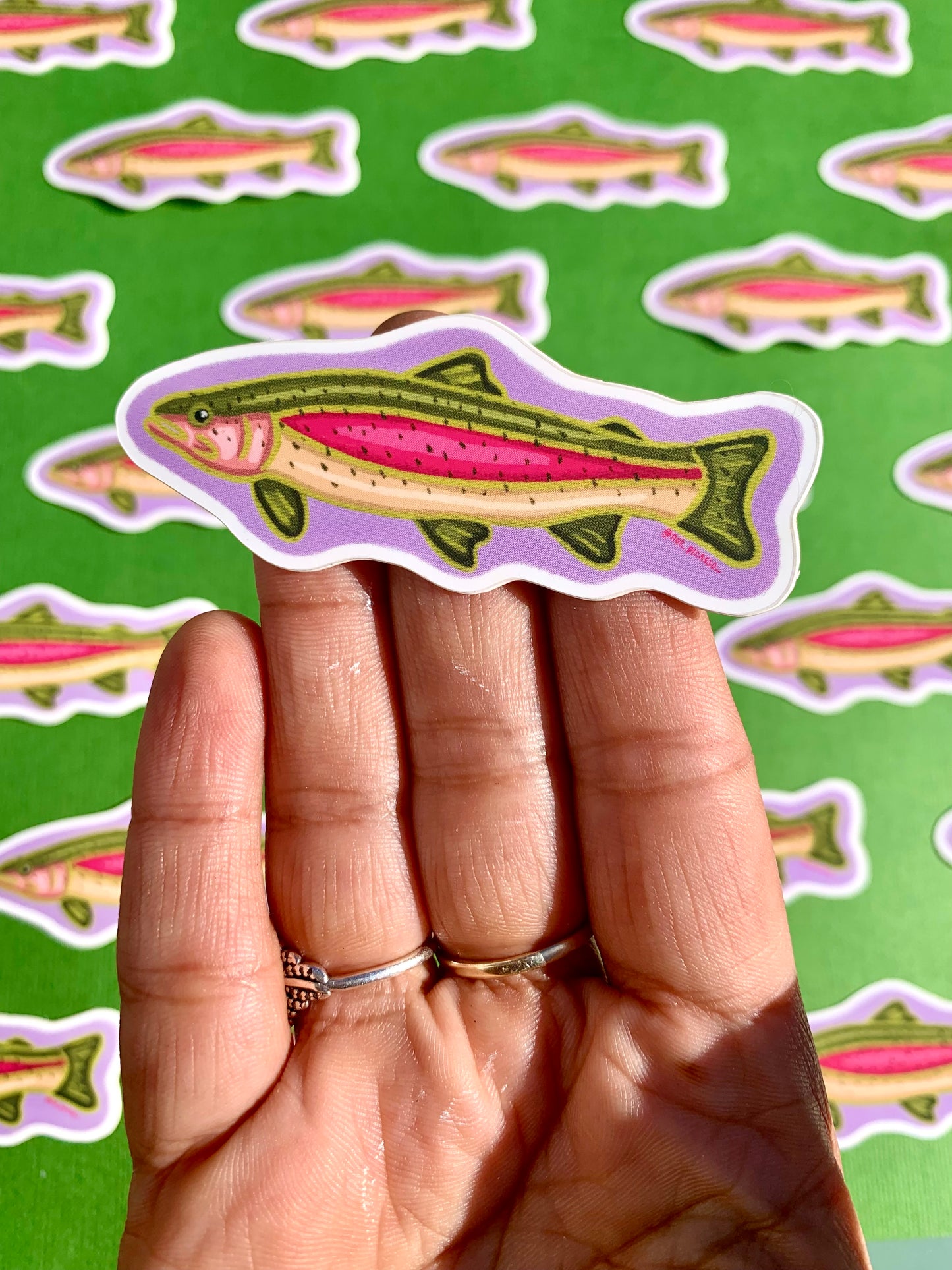 Rainbow Trout Sticker