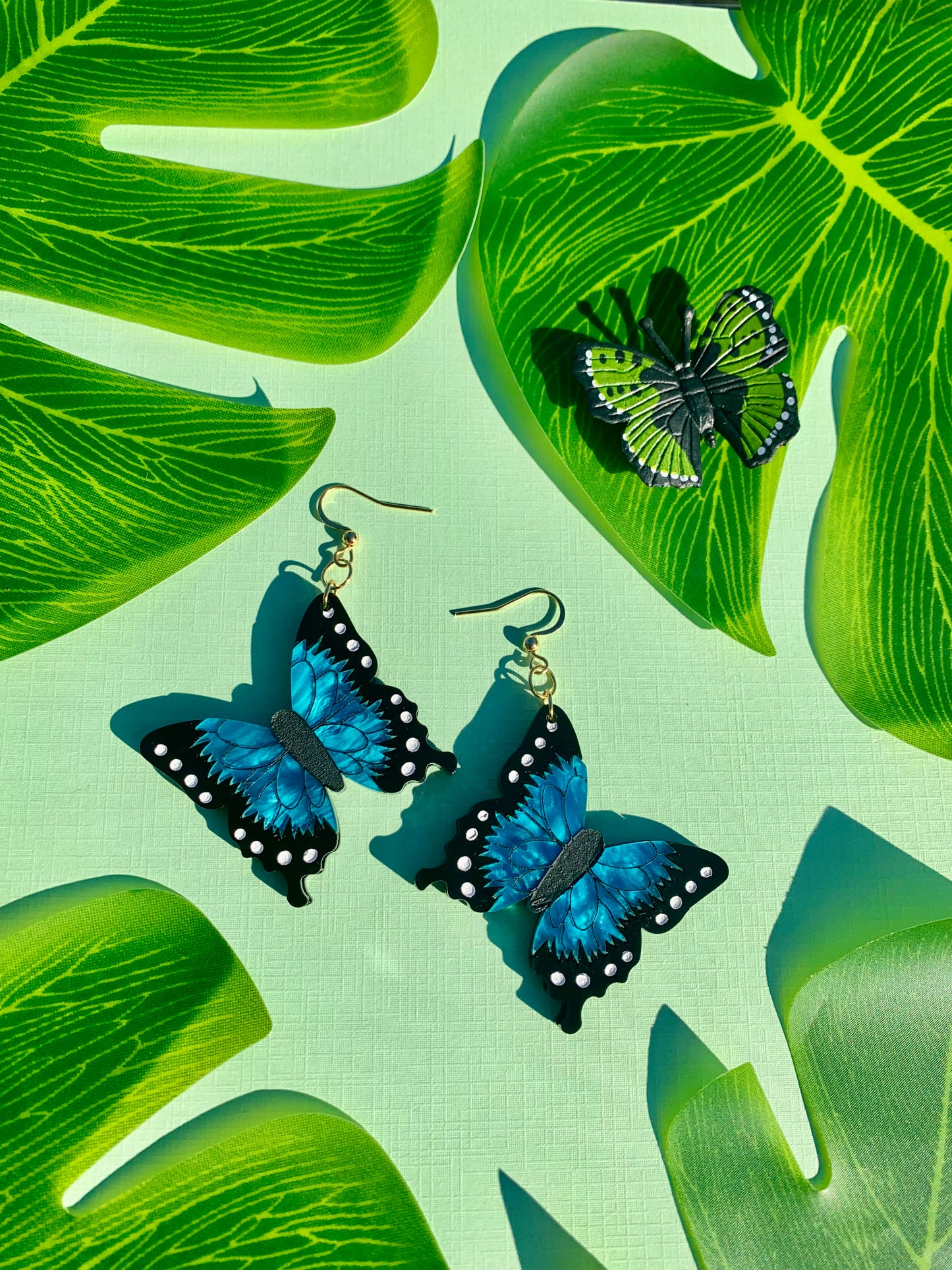 Blue Morpho Butterflies