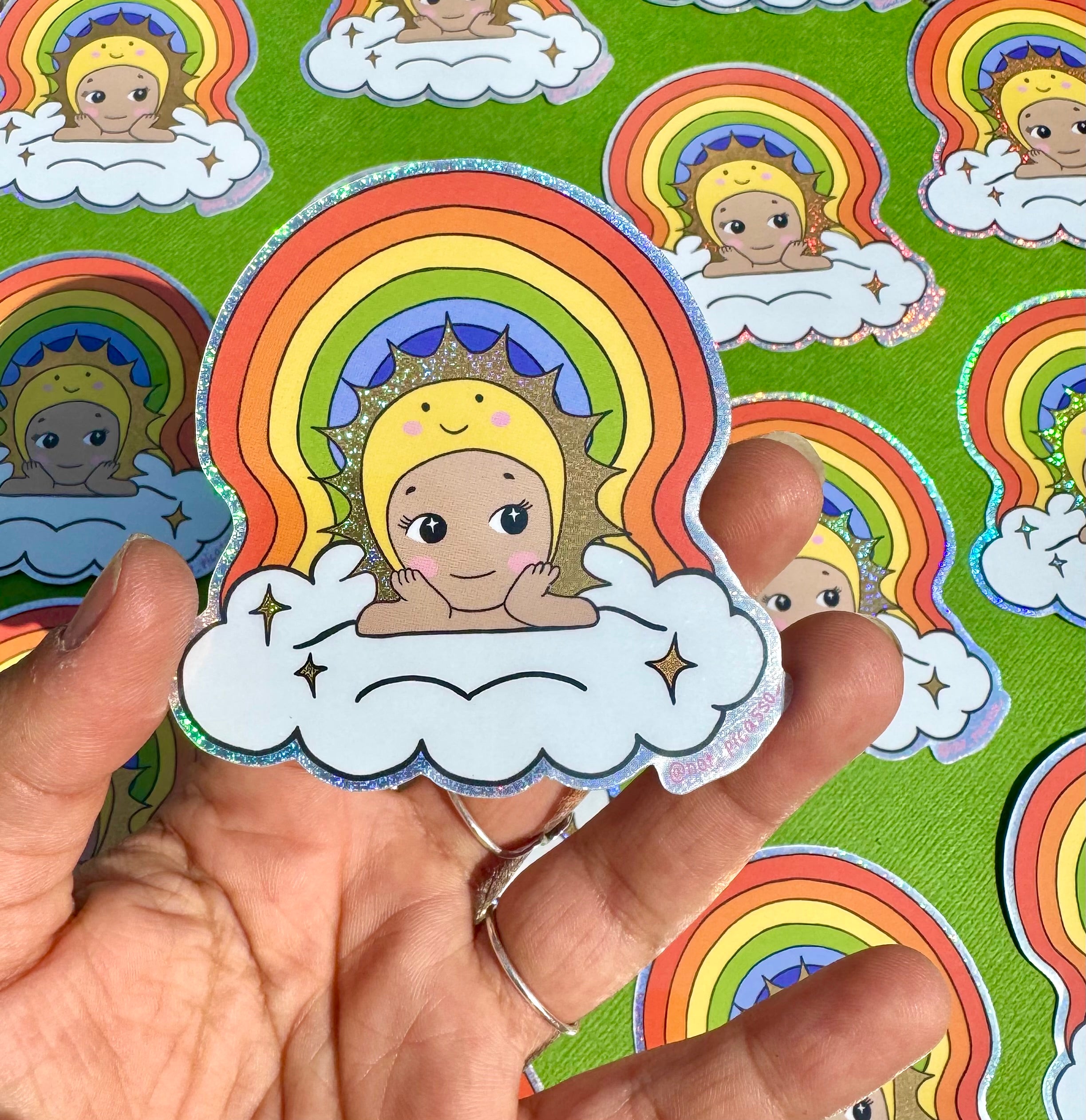 Little Gay Baby Sticker