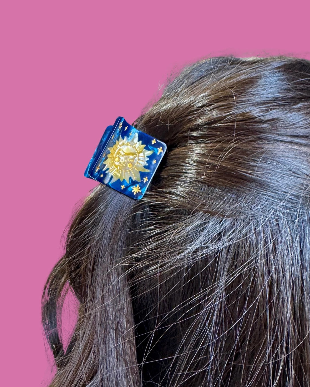 Sun and Moon Hair Claw