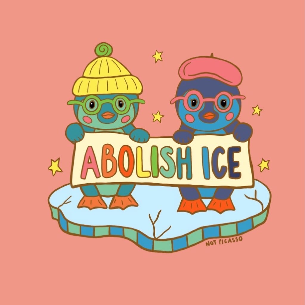Abolish Ice Fundraiser Sticker