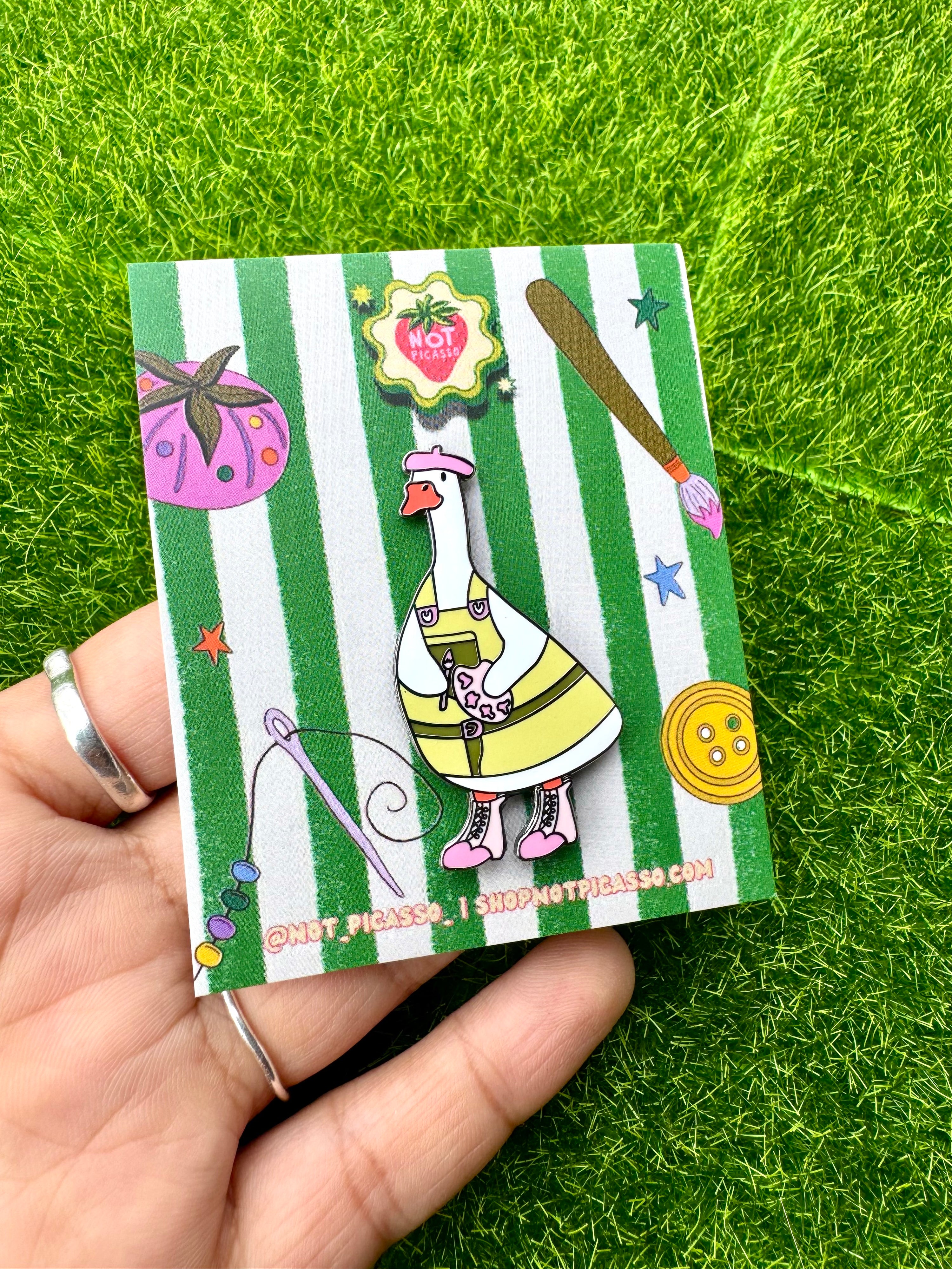 Vincent Van Goose Enamel Pin