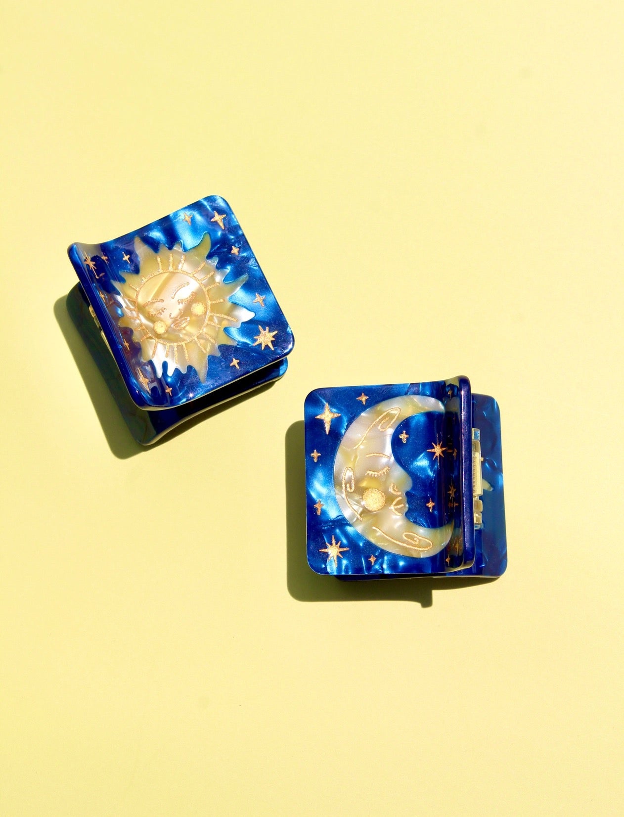 Sun and Moon Hair Claw