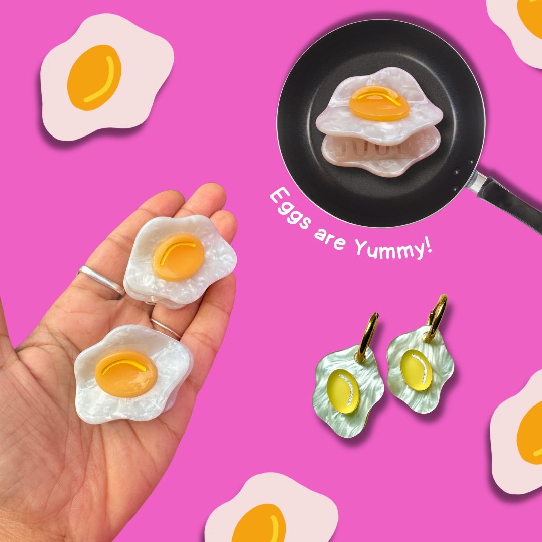 Sunny-Side Up Mini Hair Claw
