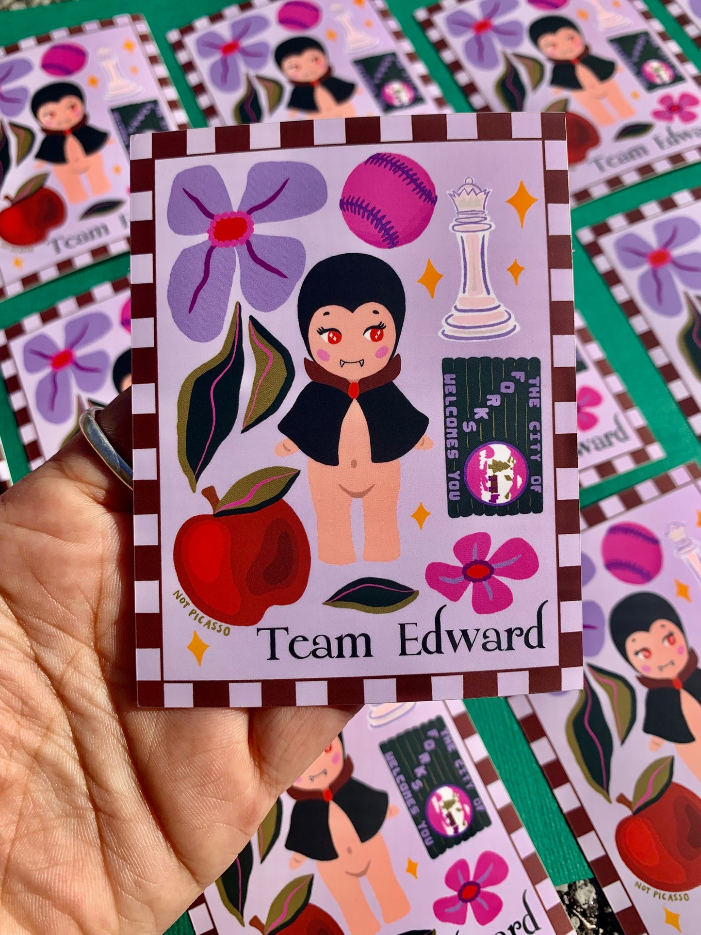 Team Edward Sticker