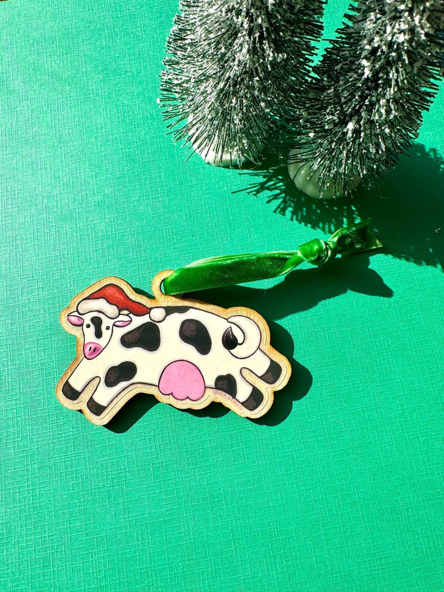 Honey Moo Moo Ornament