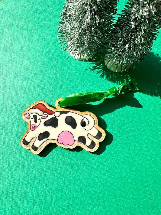 Honey Moo Moo Ornament