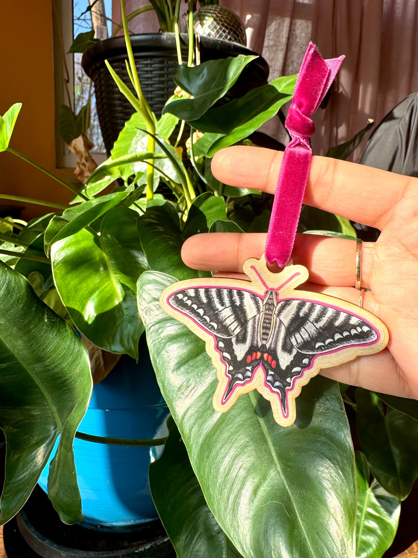 Zebra Swallowtail Ornament