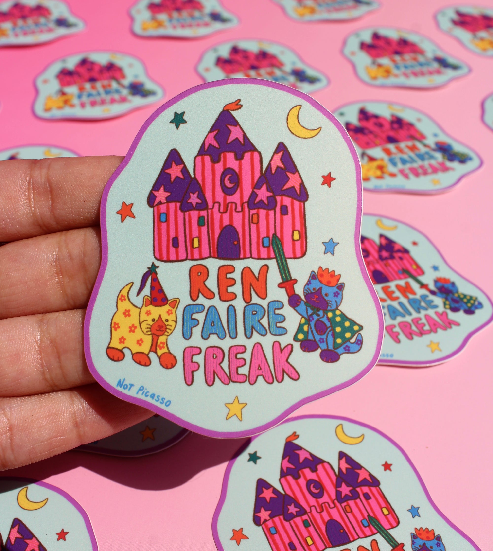 Ren Faire Freak Sticker