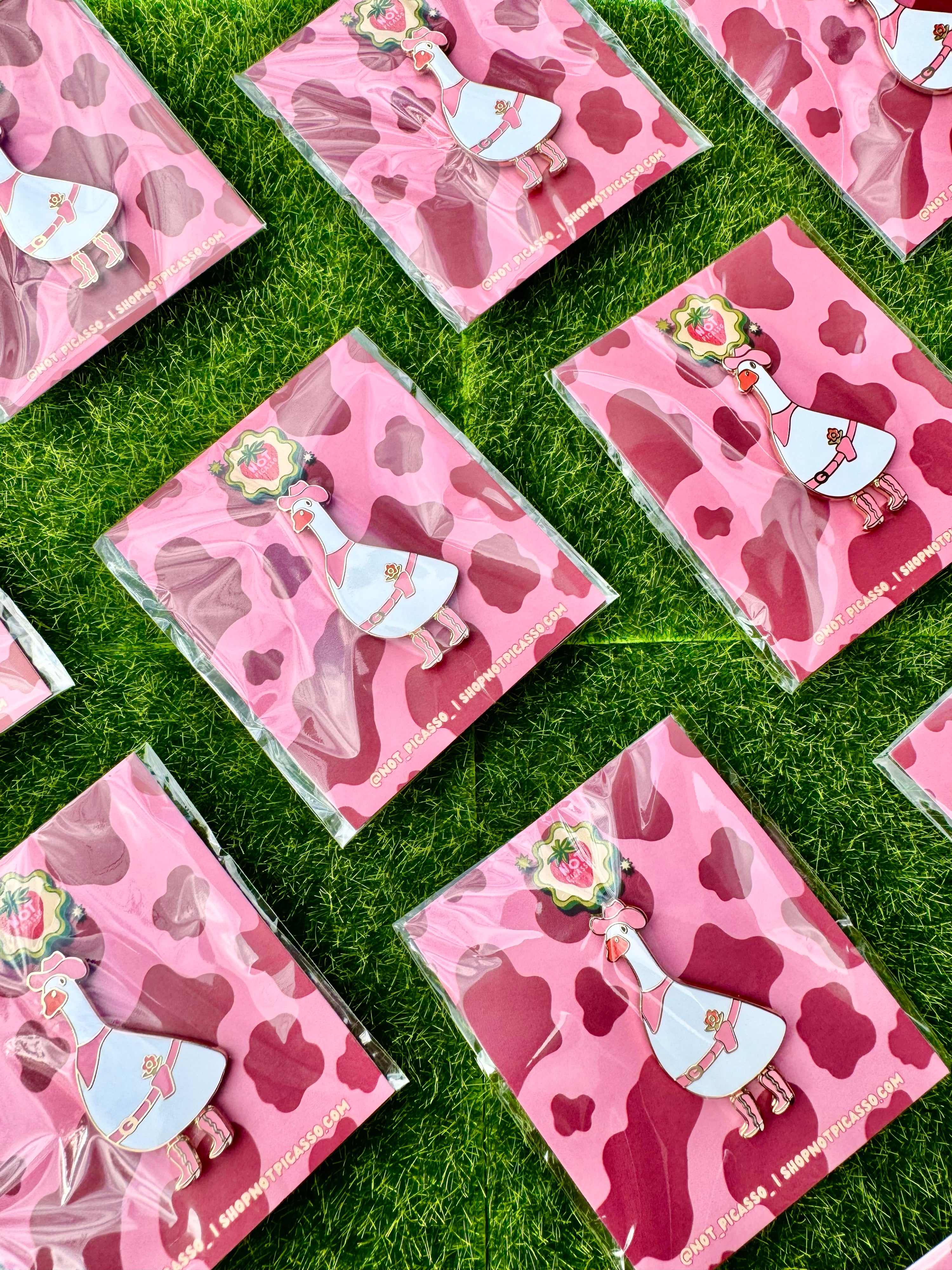 Dolly Goose Enamel Pin