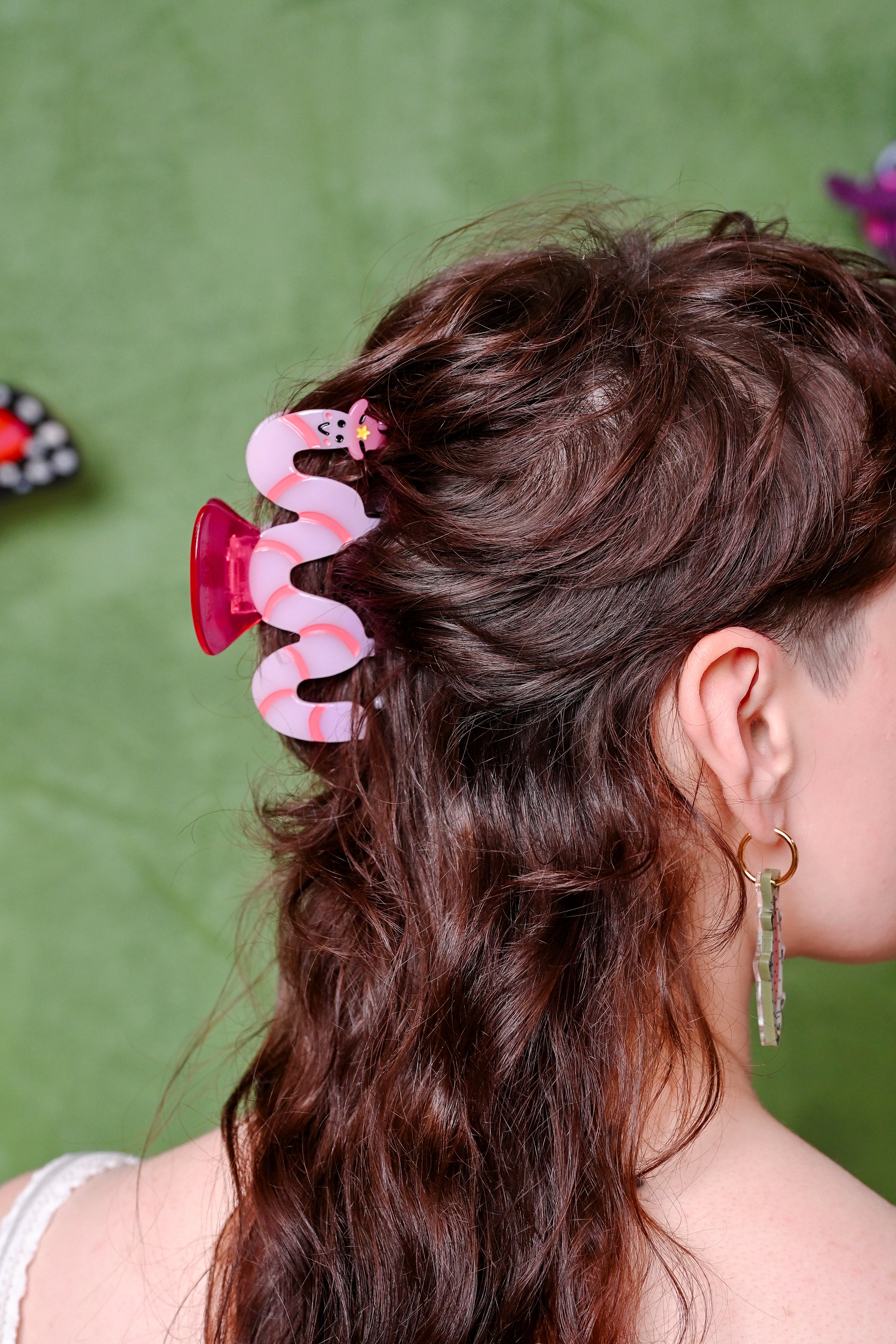Cowboy Worm Hair Claw