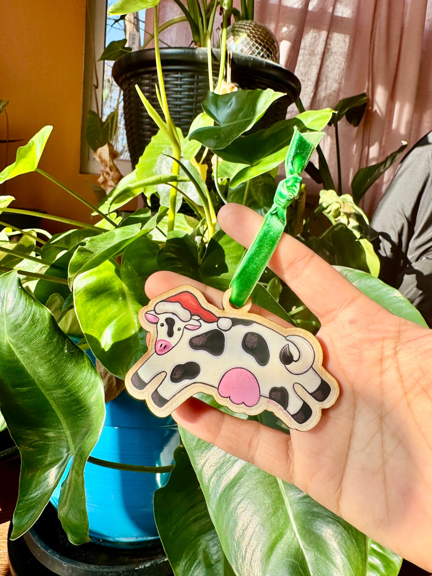 Honey Moo Moo Ornament