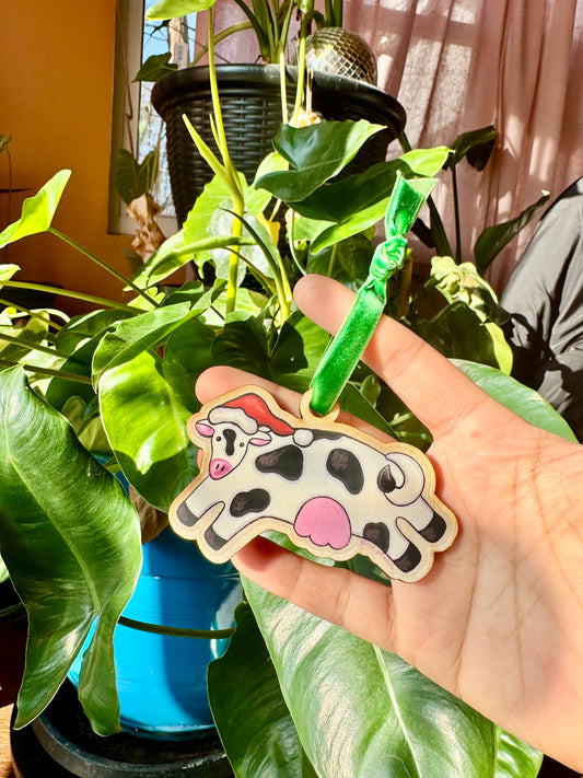 Honey Moo Moo Ornament