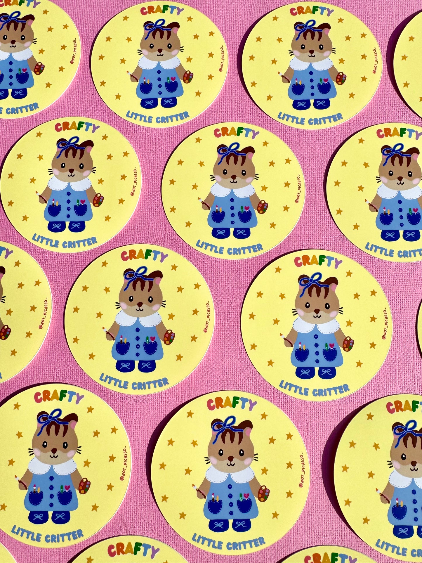 Crafty Little Guy Sticker