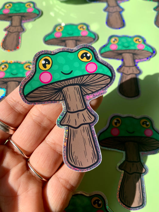 Frogshroom Sticker✨