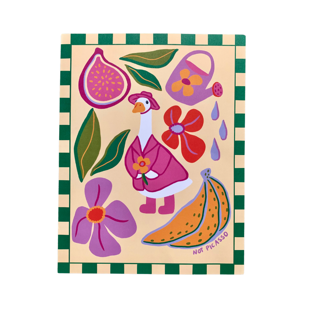 Gertie Goose Print