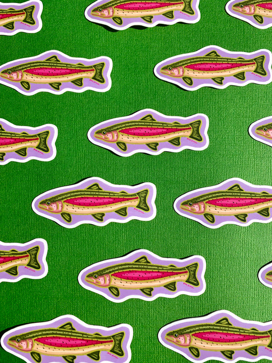 Rainbow Trout Sticker