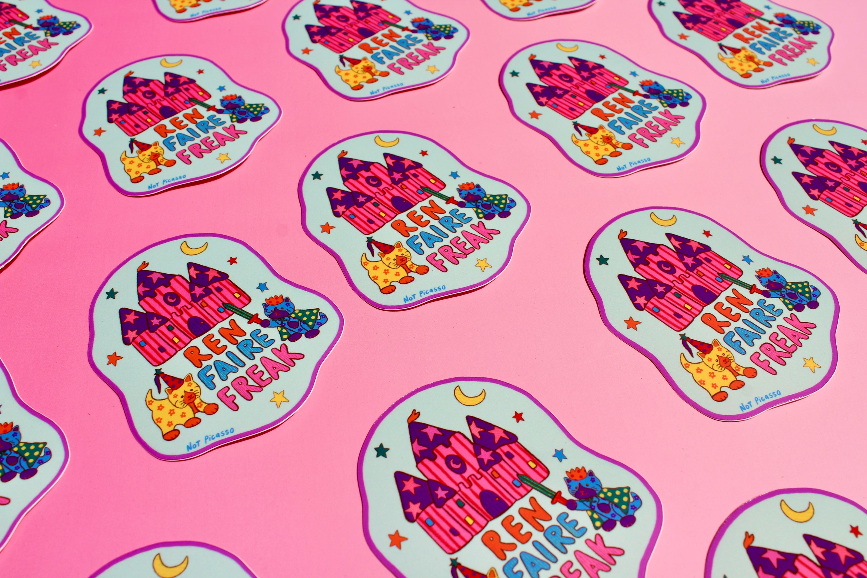 Ren Faire Freak Sticker