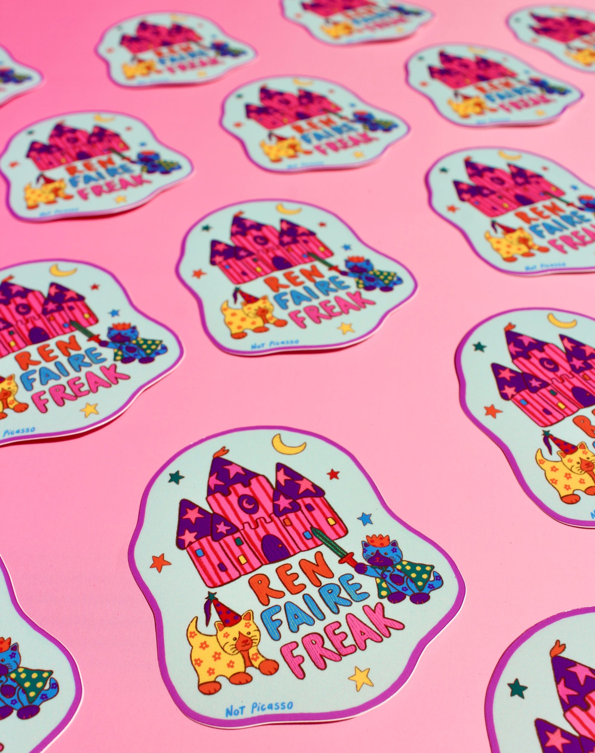 Ren Faire Freak Sticker