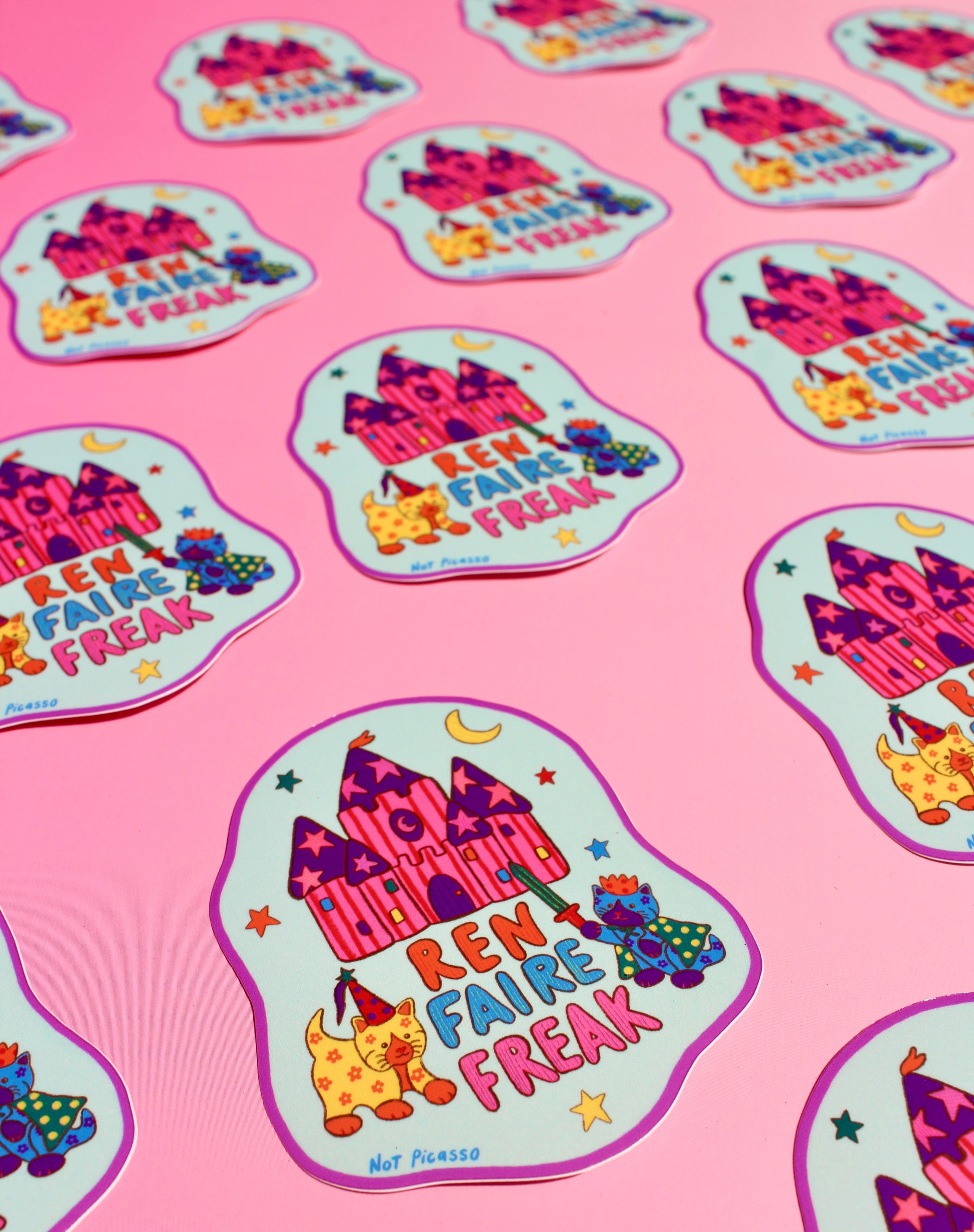 Ren Faire Freak Sticker