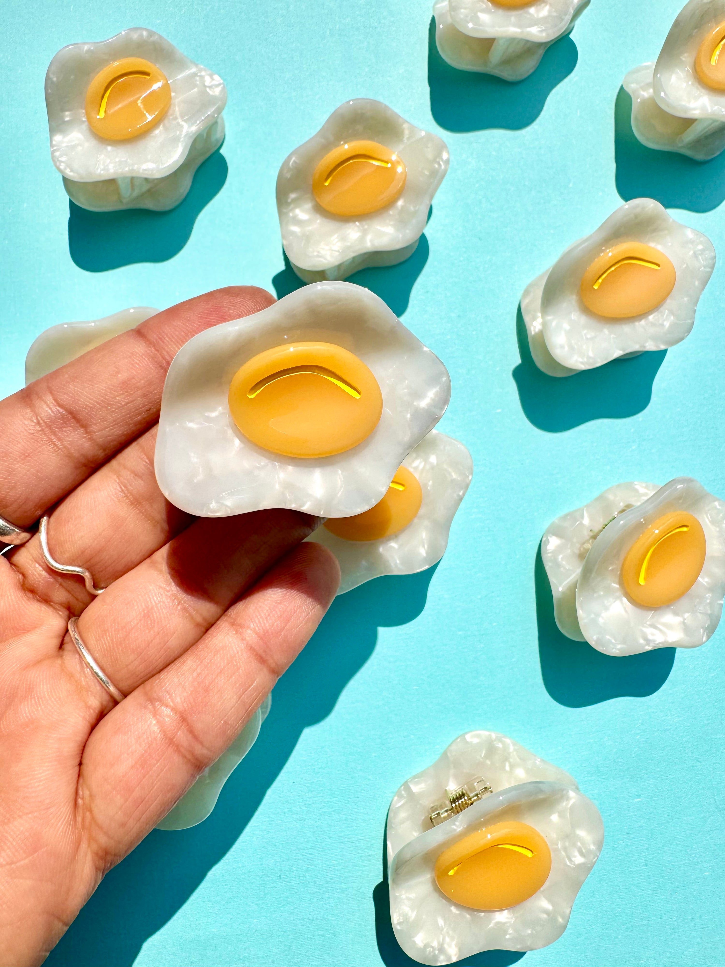 Sunny-Side Up Mini Hair Claw