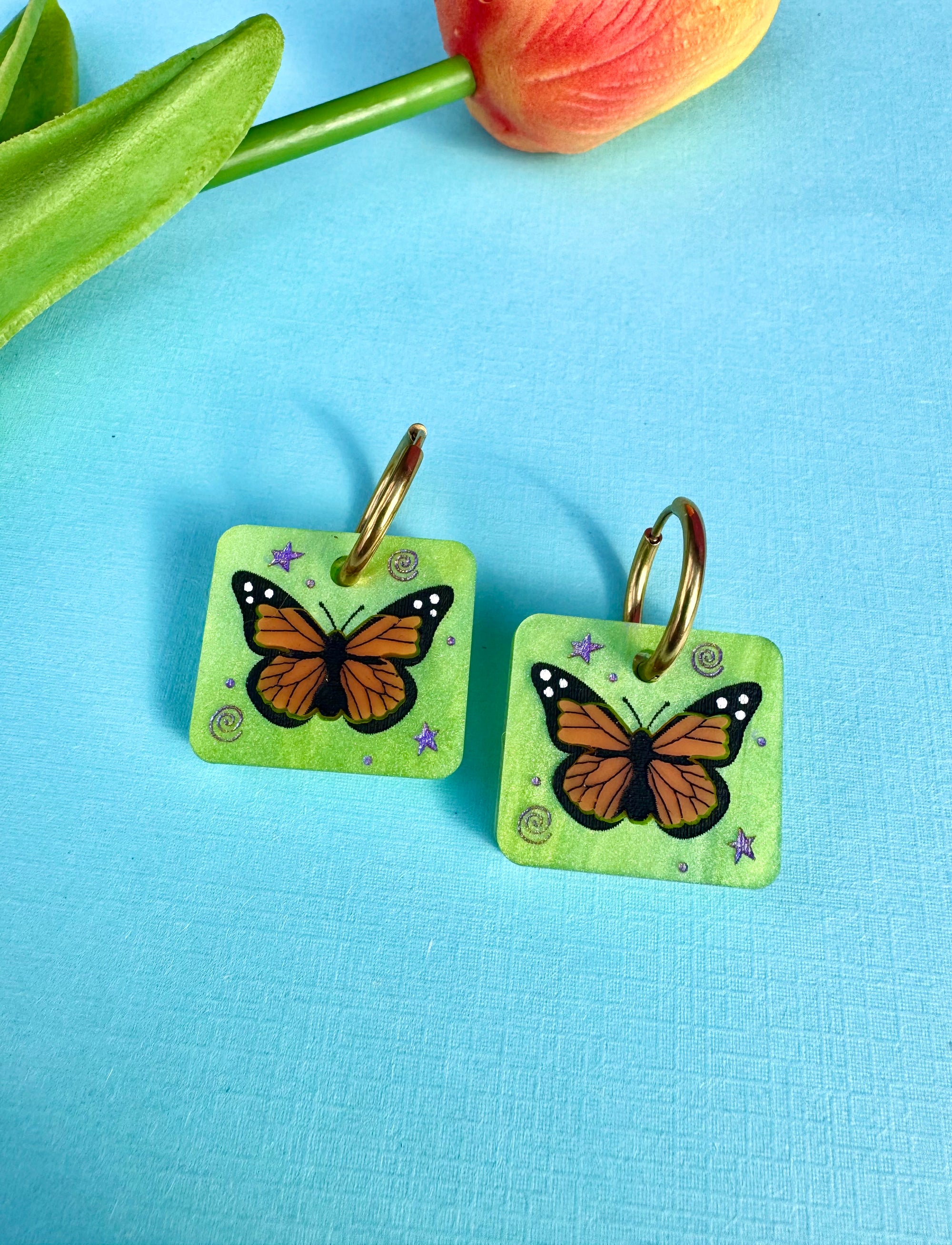 Monarch Butterfly Tiles