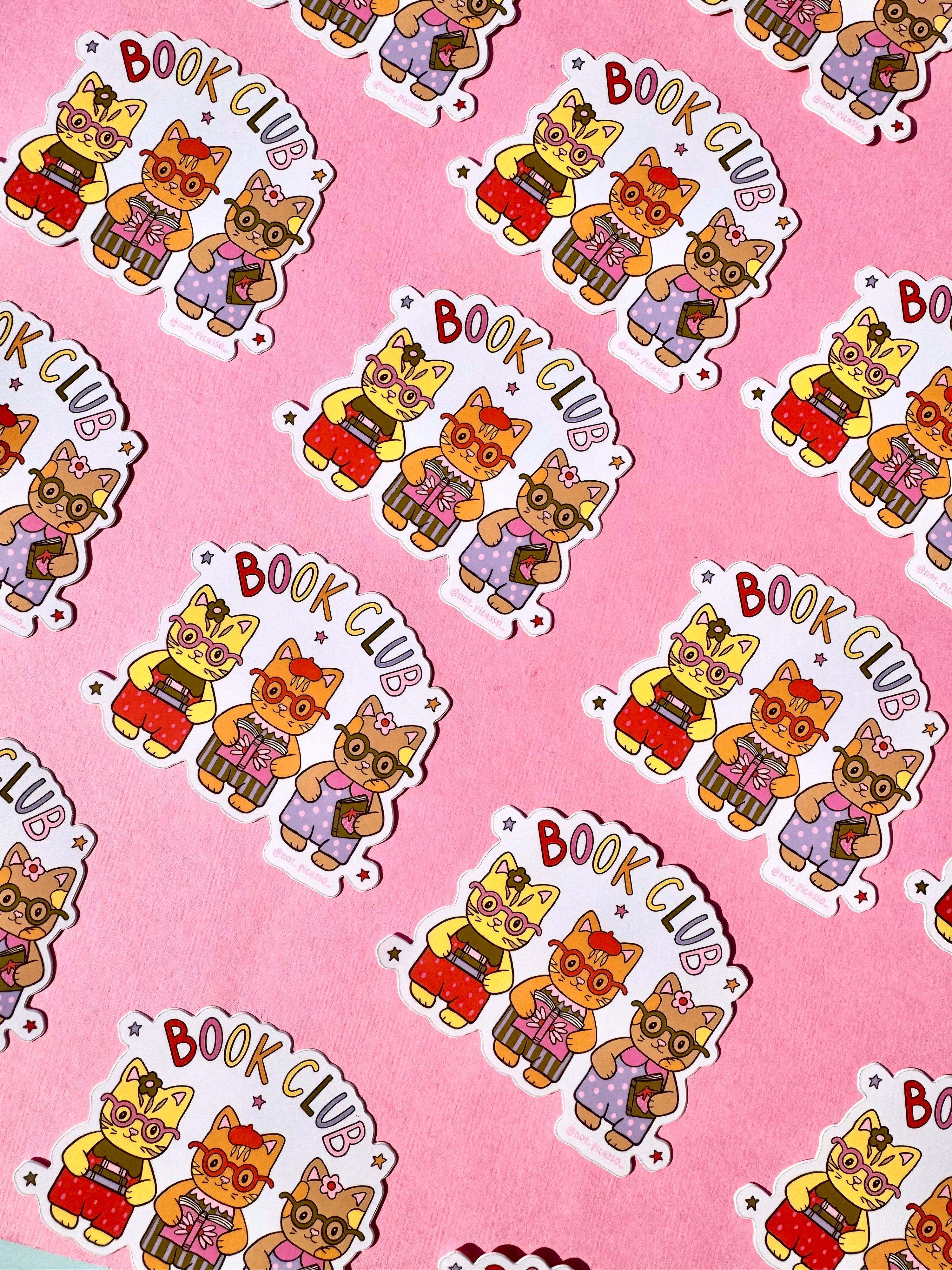 Book Club Sticker