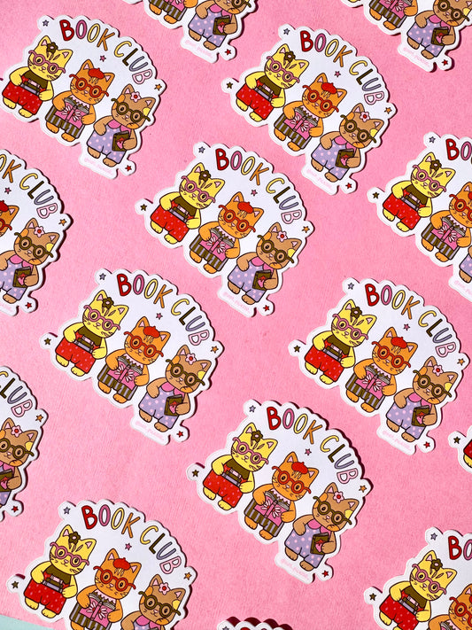Book Club Sticker