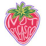 Not Picasso Strawberry Logo