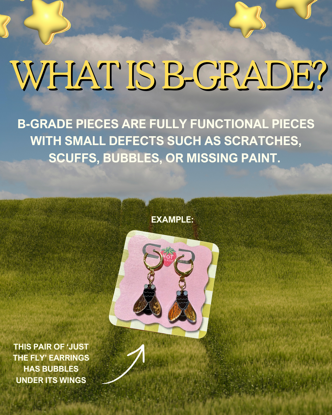 Mystery B-Grade Earrings