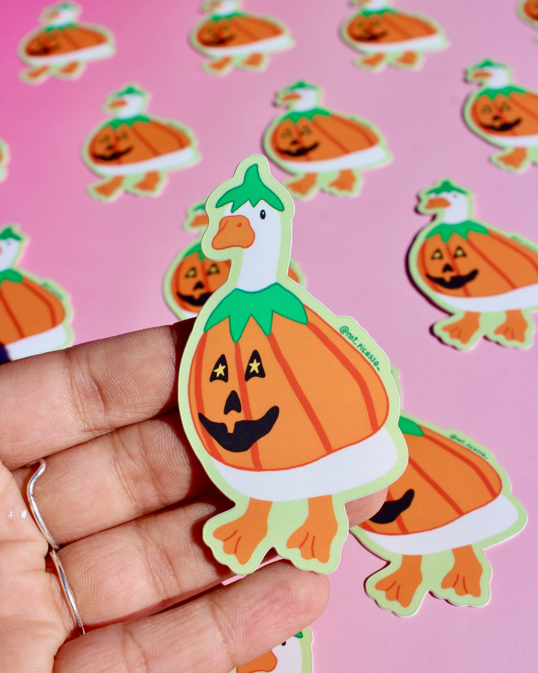 Jackie O' Goose Sticker
